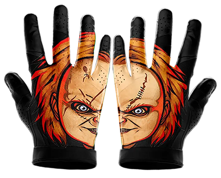 Wanna Play? - Ultra Grip Football Gloves - Superior Grip, Breathable Design, for All Weather Conditions