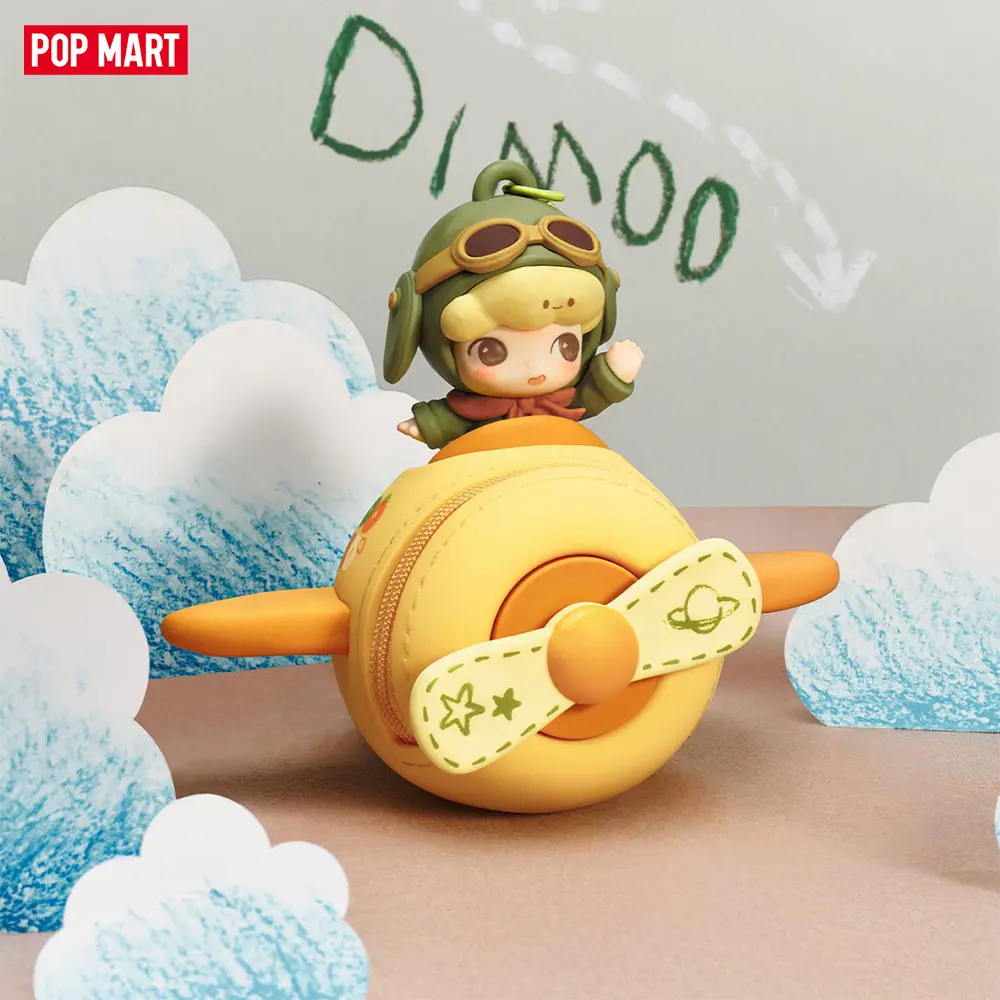 POP MART DIMOO Limited Time Series - Earphone Case,Surprise Gift