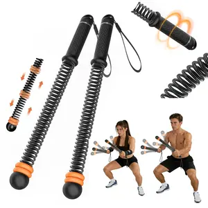 Portable Ropeless Battle Ropes, Adjustable Weights Cordless Battle Ropes for Home Gym with Storage Bag, Weighted Exercise Equipment for Low-Impact Workout, Strength & HIIT, for Men & Women,Portable Home Gym Fitness Equipment for HIIT
