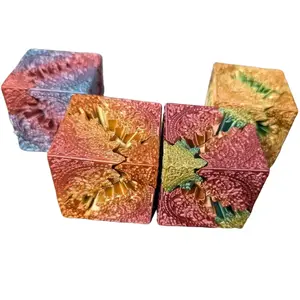 Sun Designs 3D printed fidget gear cube