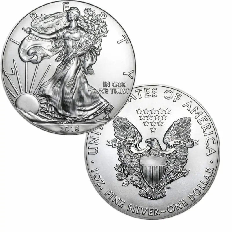 2016 LIBERTY COIN - 1oz FINE SILVER AMERICAN DOLLAR