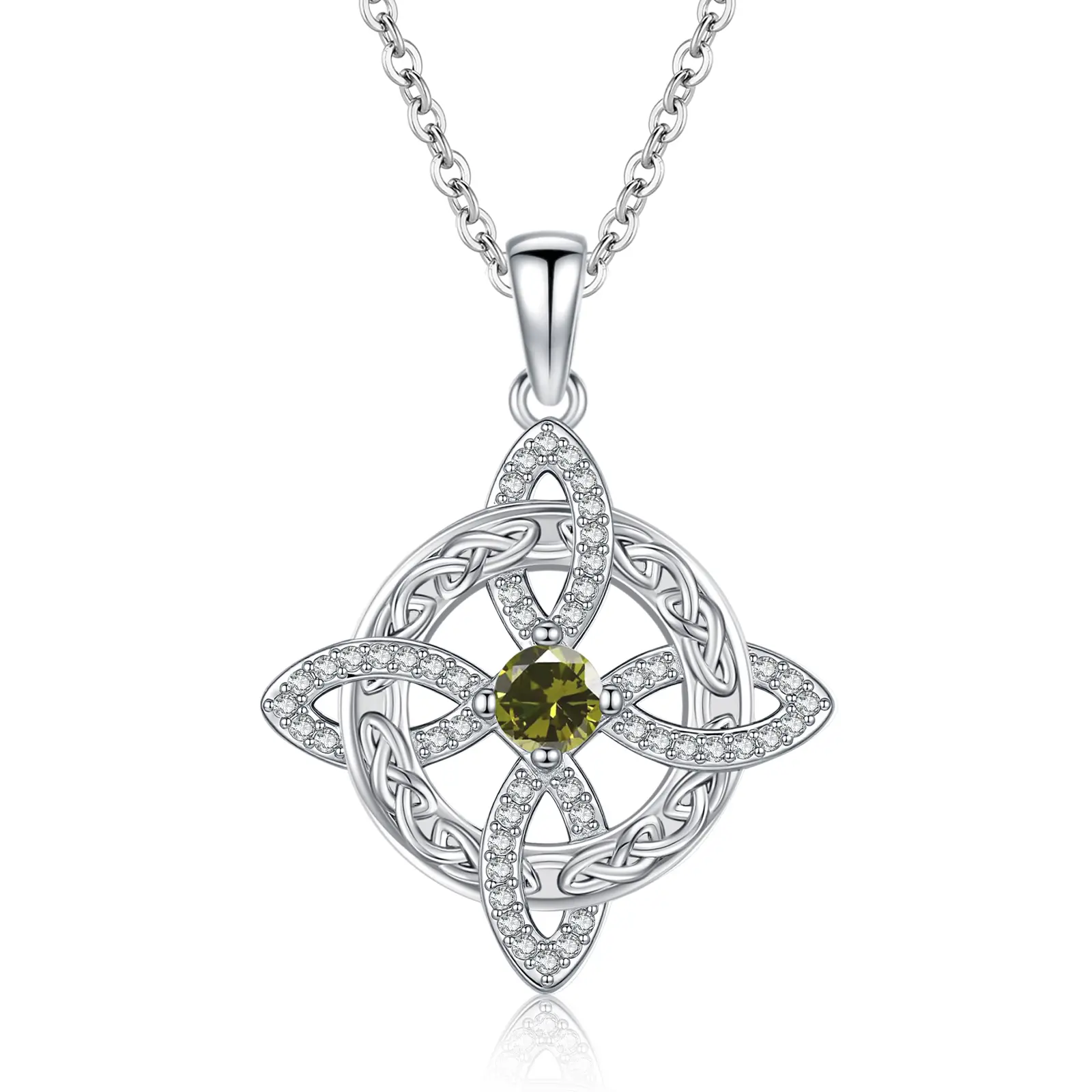 8. August / Peridot Artificial Crystal