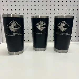 Custom Engraved Tumblers - Powder Coat