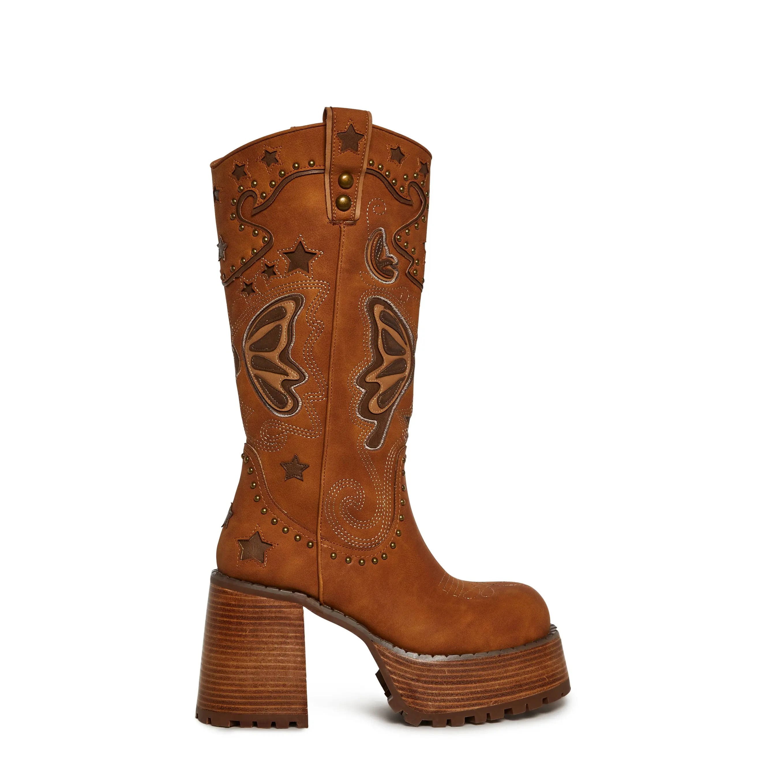 Butterfly Rodeo Western Boots - Copper