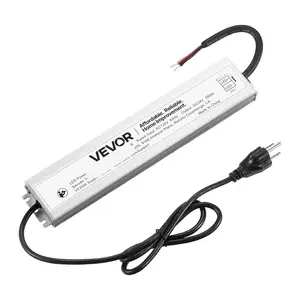 Father's Day Gift VEVOR LED Driver 300W 24V DC Low Voltage Transformer Waterproof IP67 Power Supply