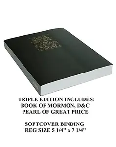 USED-Book of Mormon / Doctrine & Covenants / Pearl of Great Price by Joseph Smith Jr (Paperback)