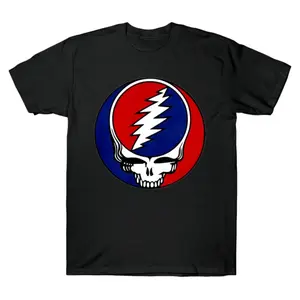 Oversized Mens Grateful Dead Graphic T-Shirt Streetwear Holiday Wear y2k cotton fashion Streetwear Lover Gift Top Trending