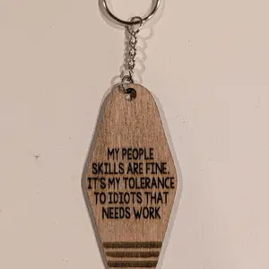 Snarky keychain