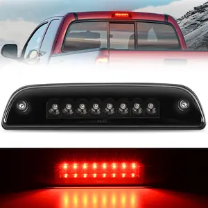 Nilight Third Brake Light High Mount 3rd Stop LED Lighting Compatible with Toyota Tacoma 1995-2016 Pickup Rear Cab Center Tail Lights Replacement