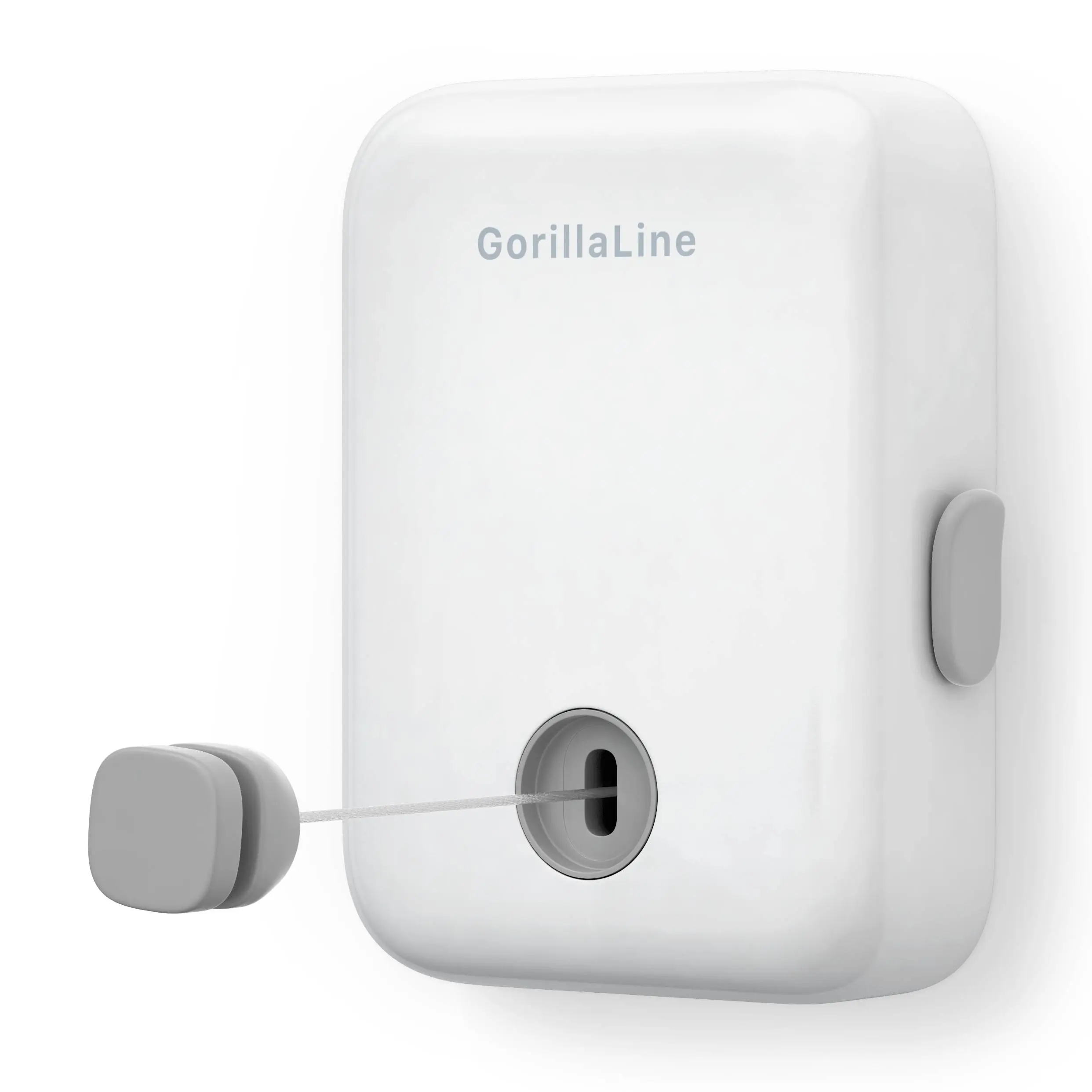 GorillaLine - Retractable Clothesline Indoor Outdoor Clothes Line | Heavy Duty Clothes Drying Laundry Line | Wall Mounted Drying Rack Clothing Line