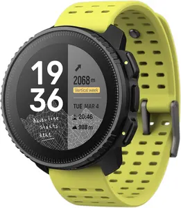 Suunto Vertical GPS Sports Watch with Sapphire Touchscreen, Heart Rate and Sleep Tracker - Black Lime