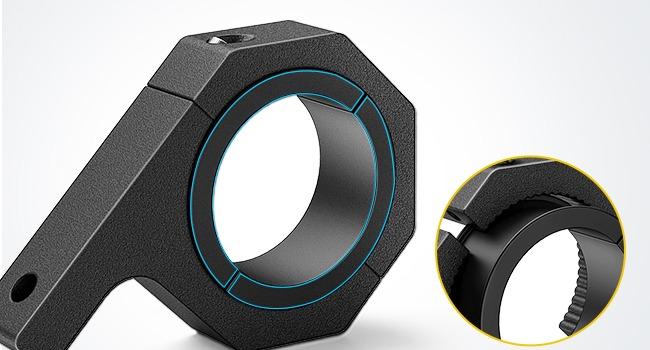 Nilight 2PCS Roll Bar Clamps Mounting Brackets LED Light Mount Clamps Tube Light Mounts Fit on 2.135" 2.25" 2.375" 2.5” Bull Bars Roof Racks Roll Cages for ATV UTV Truck