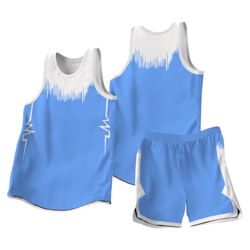 Quick-dry, breathable two-piece sports set—jersey and shorts—with quick-dry fabric that doesn’t trap sweat; suitable for multiple scenarios including gym workouts, running, fitness, and casual exercise.