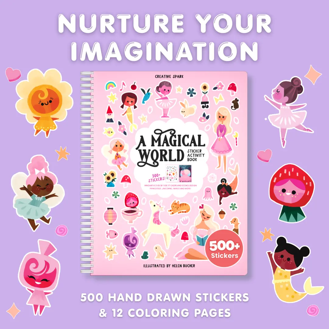 Storybook & Magic Sticker Book Parent Listing (TikTok Only)
