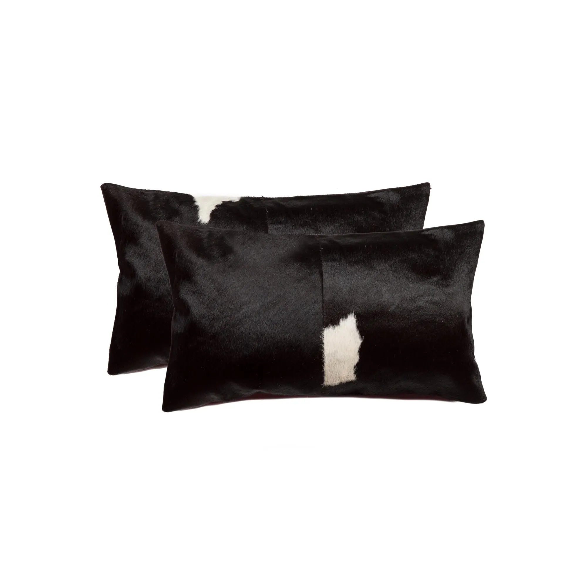 Natural Torino Kobe Neutral Cowhide Pillow | 2-Pack | 12"x20"