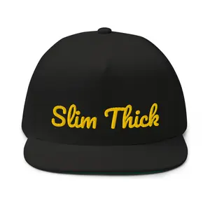 Slim Thick Flat Bill Cap