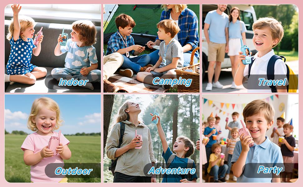 ZealSound Rechargable 2-Pack Kids Video Walkie Talkies Toys with Camera- 3-5H Playtime, 500-1500ft Range, Clear Sound&4 Voice Changers, Volume Adjustable Perfect Gift for 3-12, Great for Outdoor Play & Indoor Fun, Holiday & Birthday & Christmas Presents ZealSound Rechargable 2-Pack Kids Video Walkie Talkies Toys with Camera- 3-5H Playtime, 500-1500ft Range, Clear Sound&4 Voice Changers, Volume Adjustable Perfect Gift for 3-12, Great for Outdoor Play & Indoor Fun, Holiday & Birthday & Christmas Presents