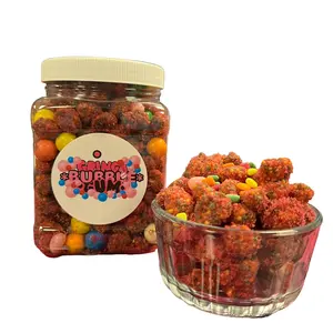 Gringas Nerdie Clusters candy with BubbleGum- Soft Sweet Snack