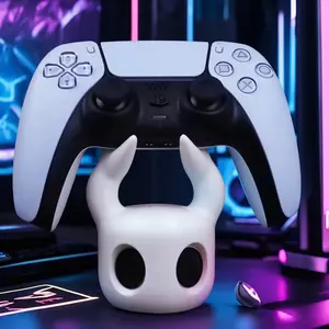 Personalized 3D Printed Game Controller Stand, Hollow Knight Ring Bracelet Desktop Holder, Photography Background, Ps5 Pro Phone Stand。Tabletop Ornament。