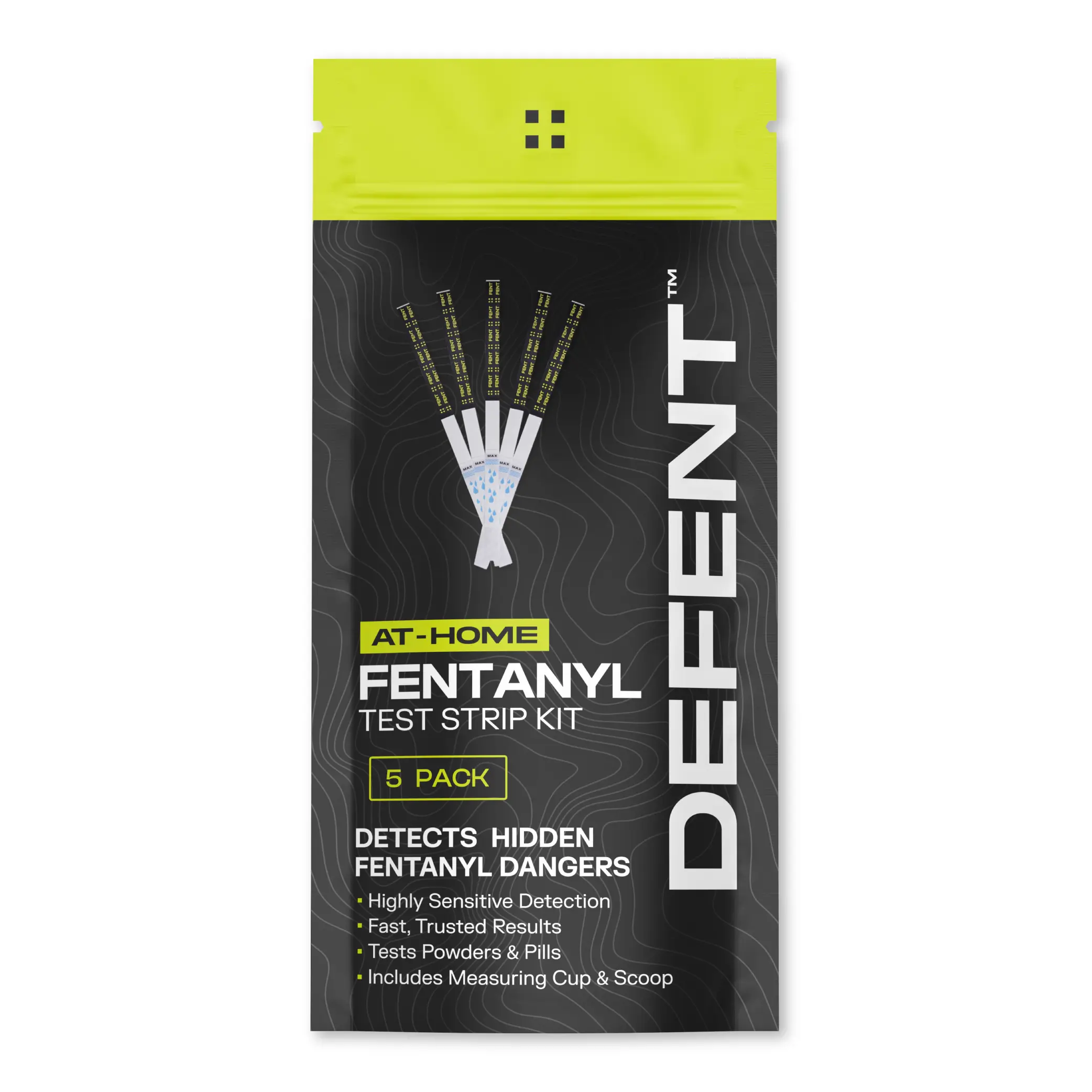 DEFENT Fentanyl Test Strip Kit – The Most Accurate Test for Deadly Substance Detection, with Results in Just 3 Minutes