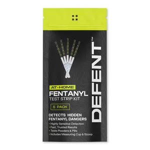DEFENT Fentanyl Test Strip Kit – The Most Accurate Test for Deadly Substance Detection, with Results in Just 3 Minutes