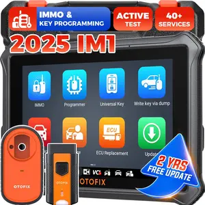 OTOFIX IM1 All System Diagnostics Scanner, OE Level OBD2 Scanner with XP1 Progammer, Advanced 40+ Service, Support DoIP & CAN-FD, 7 inches Screen, 2 Years Free Update, SD Card Support up to 64GB, Summervibes
