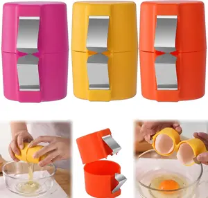 Egg Topper Cutter Tool & Egg Cracker Tool - Pack of 3, Kitchen Gadgets for Eggs, Handheld Egg Slicer - Utensils, Cover