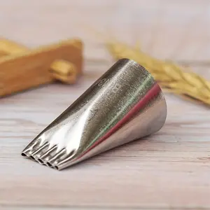 Versatile & Durable Piping Tips Set: Stainless Steel for Creative Cake & Cupcake Decoration - Essential Baking Tools for Stunning Designs