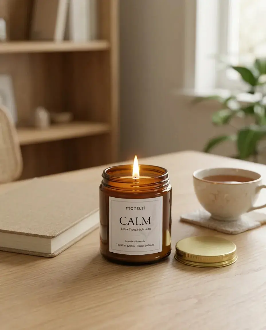 Lavender Chamomile Soy Candle