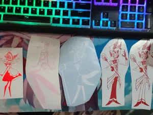 Hazbin Hotel Alastor, Angel Dust, Lucifer, Nifty, Lucifer stickers