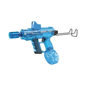 Electric Water Blaster with LED Lights, WaterShooter Powerful Squirt Water Pistol forKids/Aldults, Long Range Shoot Reach 26-35ftHigh Powered IP67 Waterproof for Summer,Outdoor,Party,Birthday Gift,Swimming Pools automatic toy gun️ pool party#Summervibes