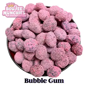 Boujee Munchies Bubble Gum Gushers - Sweet Flavor Coated Gushers - Sweet Snack