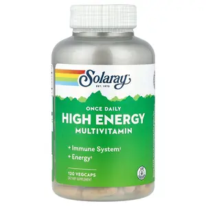 Solaray Once Daily High Energy Multivitamin, 120 VegCaps