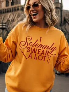 I Solemnly Swear A Lot ~ Unisex Crewneck Sweatshirts Printed in the USA