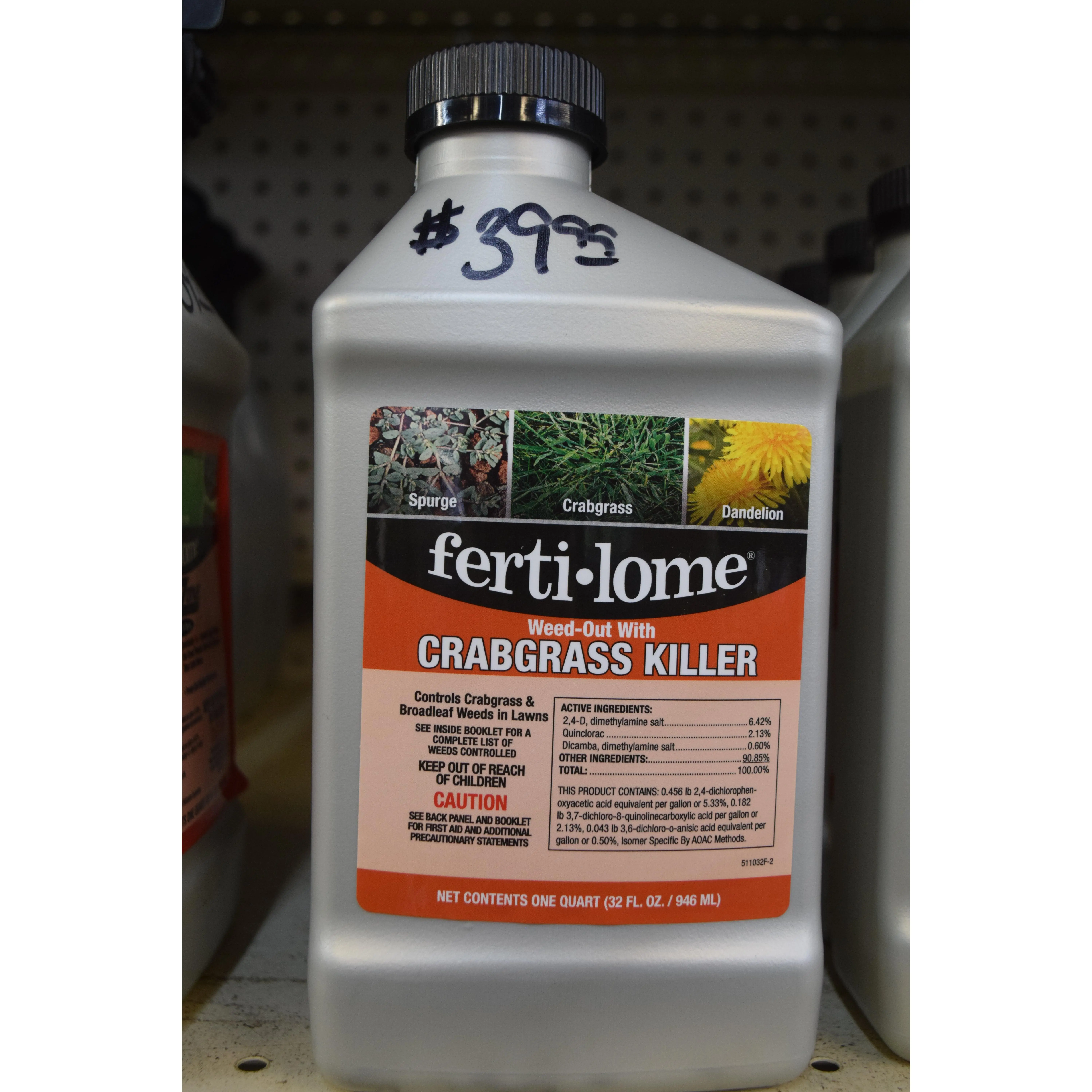 Weed Out with Crabgrass Killer Concentrate - Fertilome