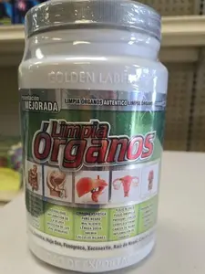 Golden Label Limpia Organos Powder for Enhanced Health Detoxification Reduces Inflammation Manages Anemia & Urinary Tract Issues
