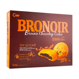 CW Brownie Chocochip Cookies - 12 Pieces, 6.98oz CW Brownie Chocochip Cookies - 12 Pieces, 6.98oz