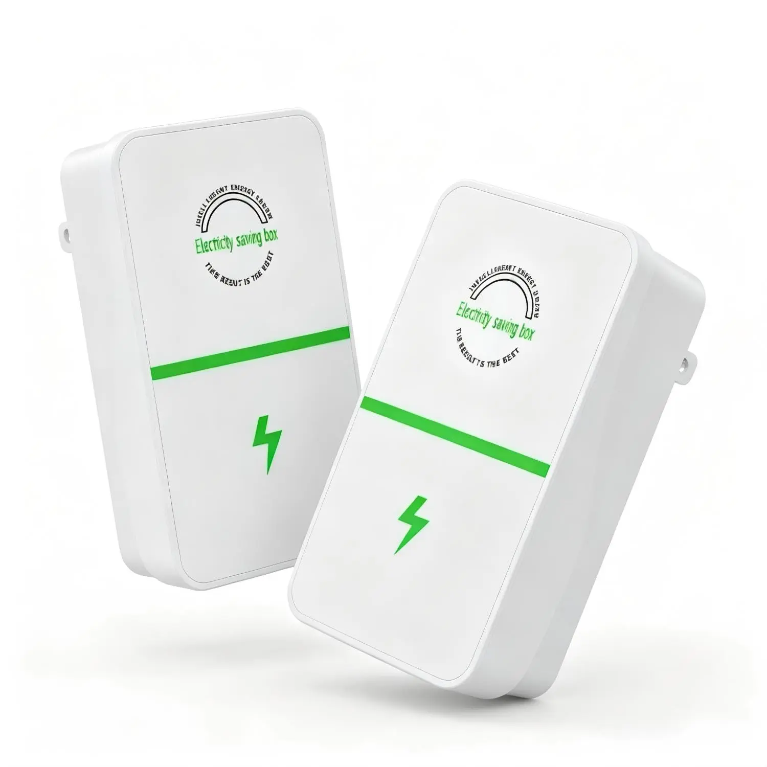 2Pcs Smart Power Stabilizer Plug with Surge & Full Voltage Protection, Home Office Essential