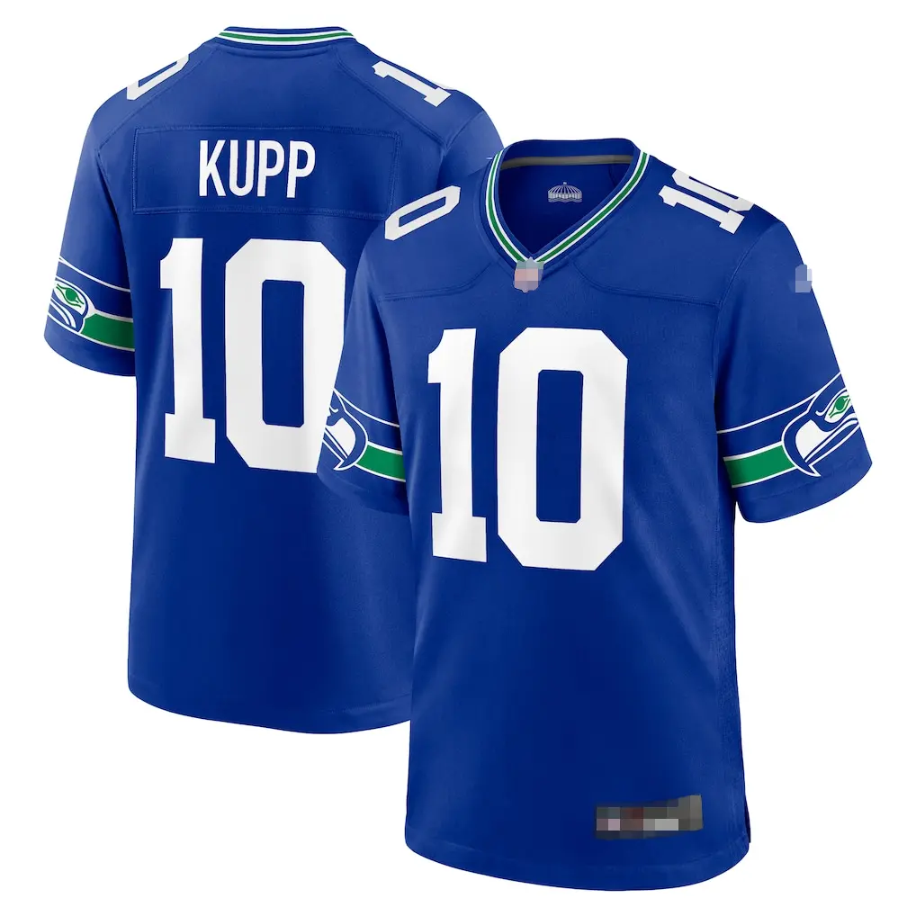 Men's Seattle Pro Football Fan Apparel - Kupp #10 Game Day Jersey