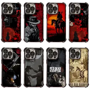 Fashionable Red Dead Cool Game Classic Phone Case For iPhone 17 16 15 14 13 12 11 Pro Max Plus Air Anti-Fall Protective Drop-proof Gift Unique Design