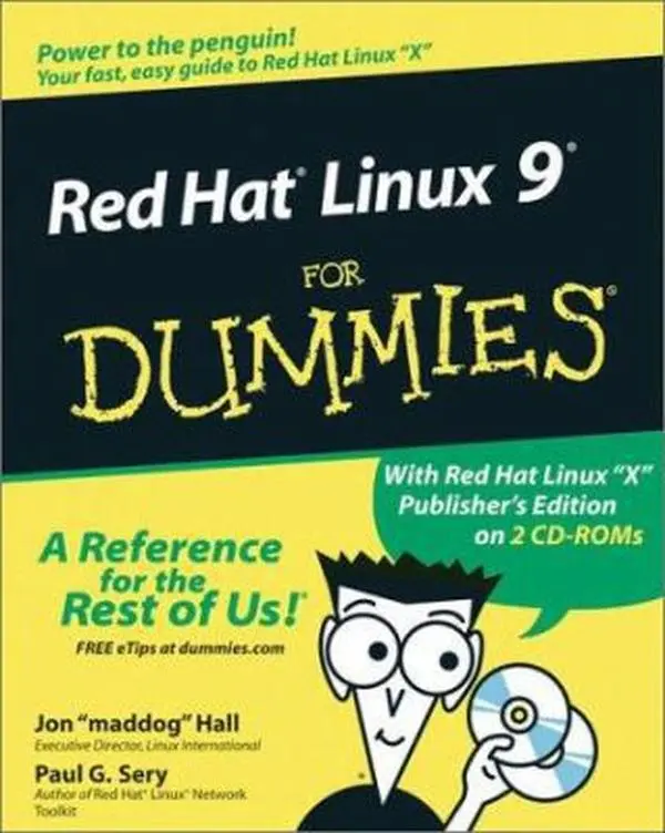 USED-Red Hat Linux 9 For Dummies by Jon Hall (Paperback)
