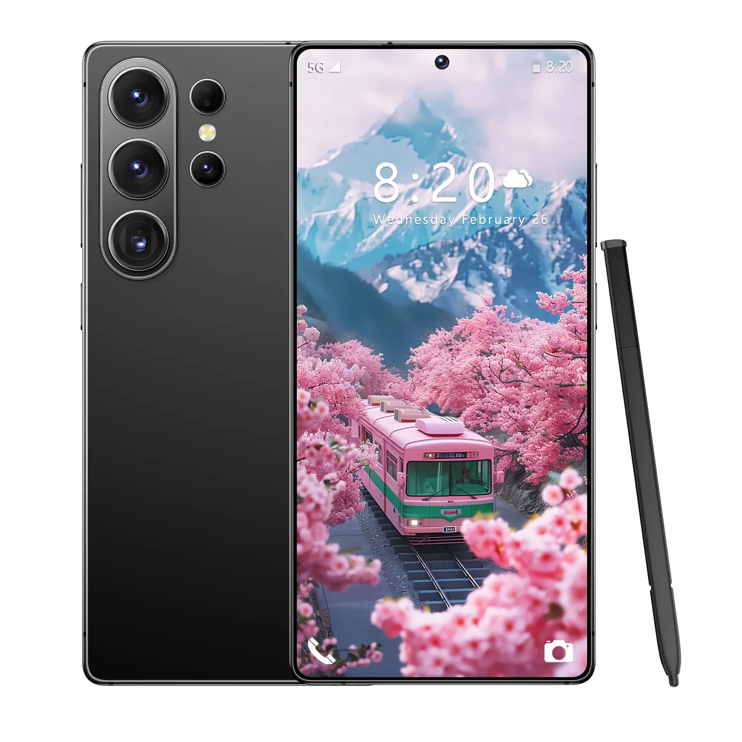 DEEPBITO S26 Smartphone & Multi-Functional Tablet Combo, equipped with 16GB RAM + 1TB storage, a 6.9-inch display and dual SIM dual standby capability. This device only works with the T-Mobile network and is an ideal pick for gaming enthusiasts.