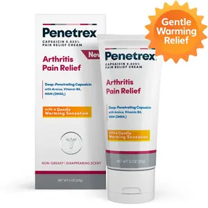 NEW! Penetrex Warming Pain Relief Cream, 2 Oz.