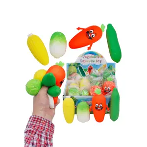 1pc Assorted Vegetable Squishy (Random Design) – Soft Stress Toy