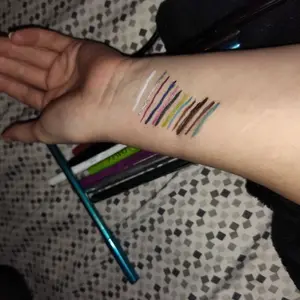 12 Color Gothic Eyeliner Pencil With Sharpener Set Makeup Smooth Matte Lipliner Waterproof Eyeshadow Pens Shine Pearl Smoky Punk Freckle Pen Cosmetic