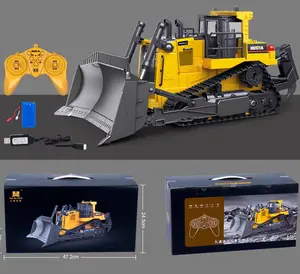 1:16 Scale HUINA Heavy Bulldozer Alloy and Plastic Remote Control Engineering Vehicle Boy Toy Gift from RC Engineering