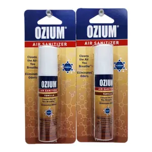 OZIUM Air Sanitizer Vanilla Air Freshener Car Spray Deodorant Artifact for Odor Elimination
