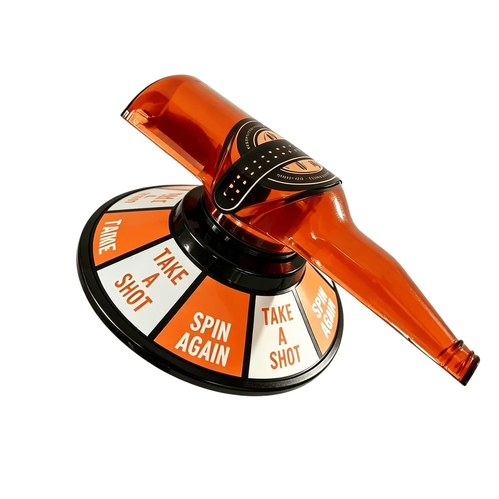 Bottle Spinner Drinking Game, Party Fun Prop, Bar Ktv Truth or Dare Board Game, Perfect for Gatherings and Celebrations, Drinking Board Games