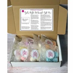 8 Bags (5) Count Shapes Wax Melts Gift Sample Box with Assorted Fragrances for Aromatic Delight