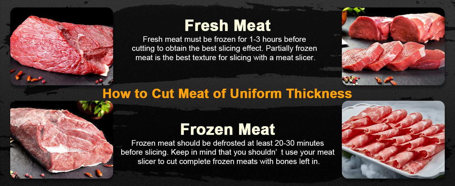 OSTBA Adjustable Electric Meat Slicer, 0-15mm Thickness, 7.5'' Removable Blade, Child Safety Lock, Easy to Clean, 200W with 2 Blades/ 150W / 200W OSTBA Adjustable Electric Meat Slicer, 0-15mm Thickness, 7.5'' Removable Blade, Child Safety Lock, Easy to Clean, 200W with 2 Blades/ 150W / 200W